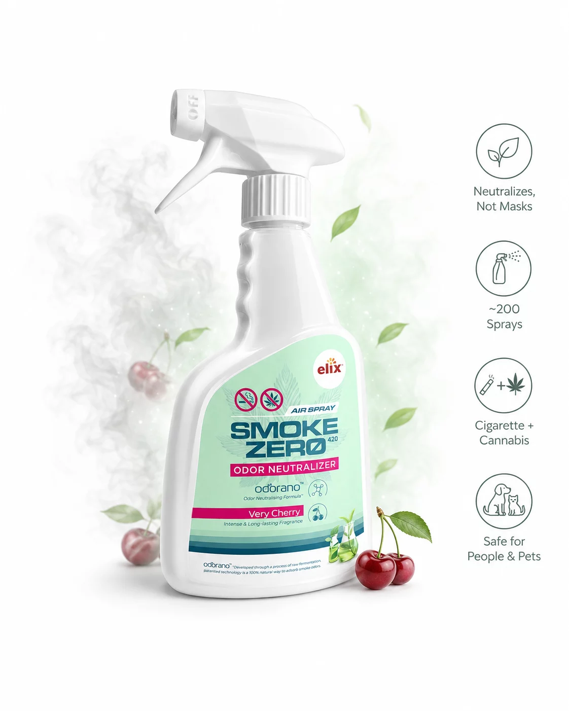 Smoke Zero 420 Air Spray 500 ml