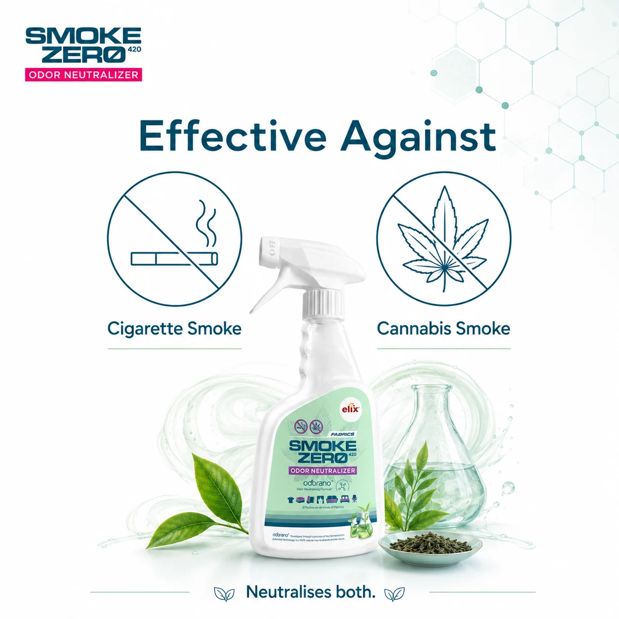 Smoke Zero 420 Fabric Spray 500 ml