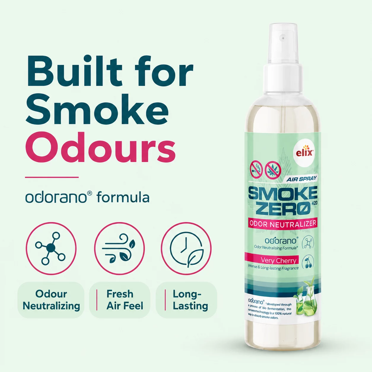 Smoke Zero 420 Air Spray Mini - Very Cherry 75 ml