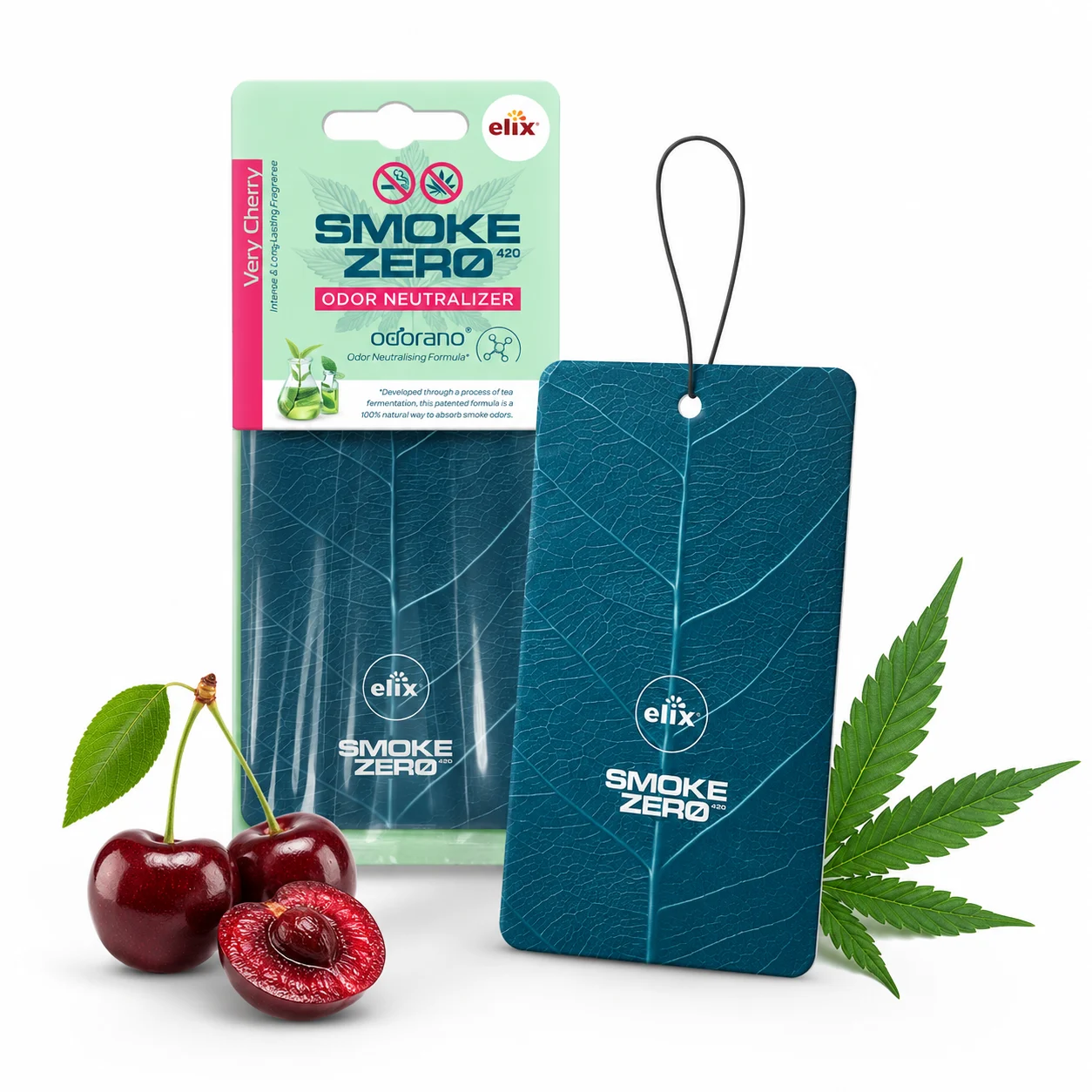 Smoke Zero 420 Hanging Tag - Very Cherry