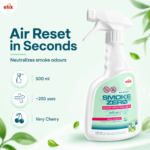 Smoke Zero 420 Air Spray - Room Odour Neutraliser for Cigarette & Cannabis Smoke, Very Cherry, 500 ml - Image 8