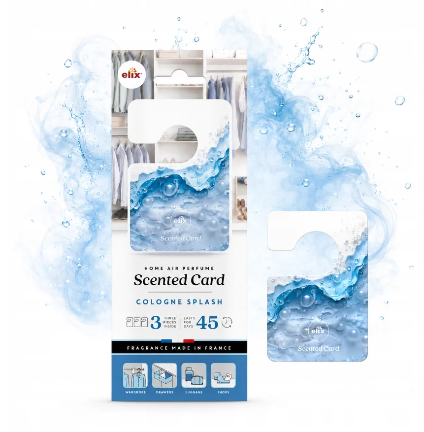 Wardrobe Scented Cards – 5 Fragrances, 15 Pack
