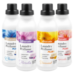Amarella Laundry Perfume Set 4x500ml – Classic Floralis Vanwood Tropicala | 200 Washes Long Lasting Fabric Scent | 2 Litres