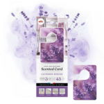 Lavender Breeze Wardrobe Scented Cards 12 Pack – 540 Days Freshness | Flat Paper Drawer & Wardrobe Freshener | ELIX - Image 4