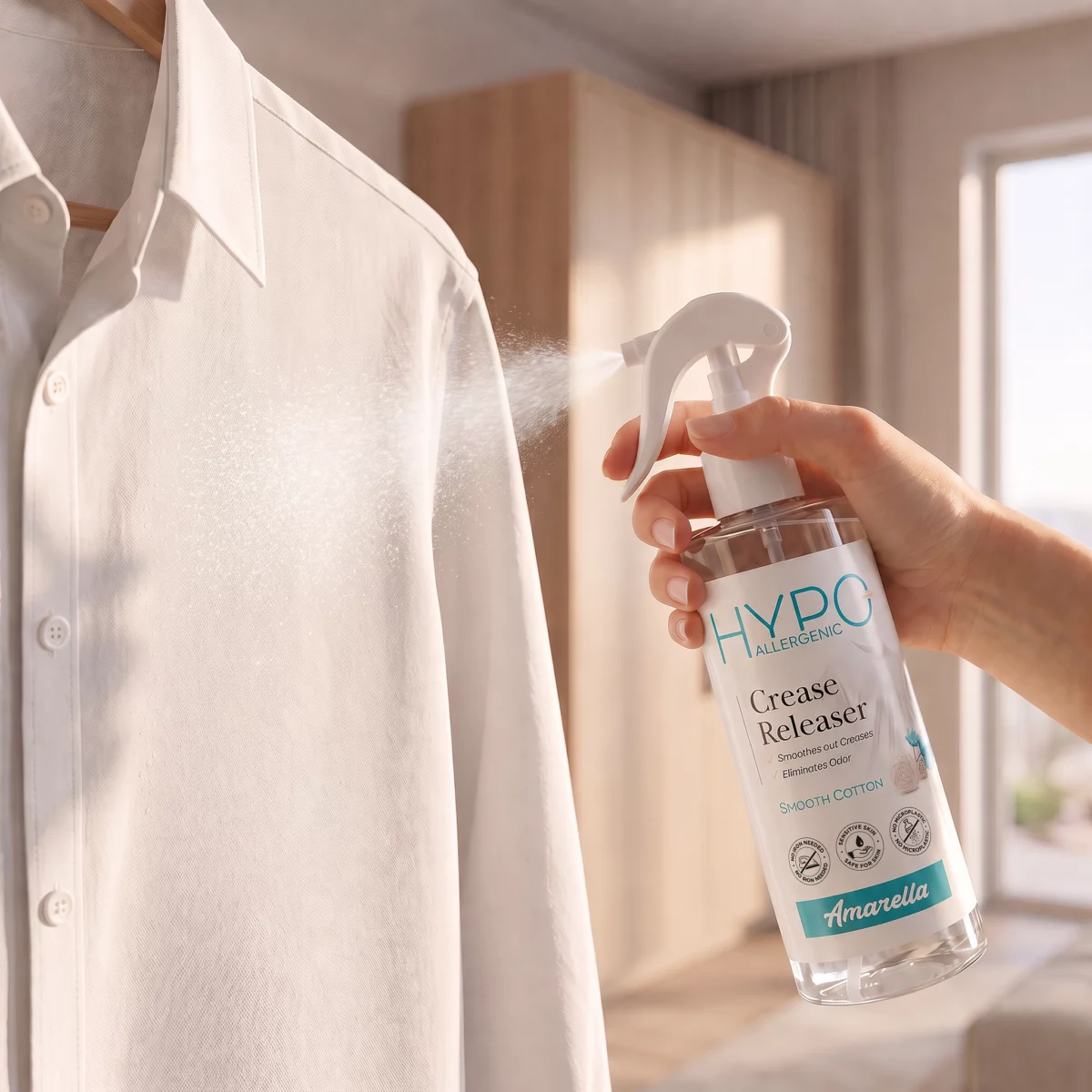 Hipoalergiczne żelazko w sprayu 500ml