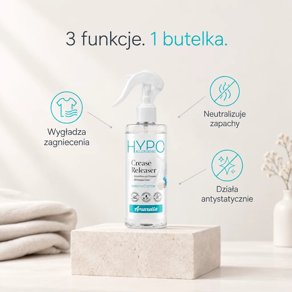 Hipoalergiczne żelazko w sprayu 250ml