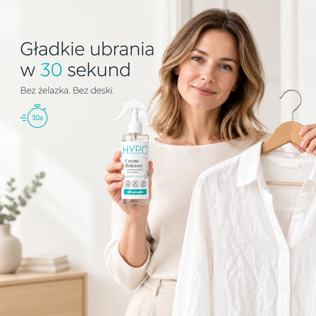 Hipoalergiczne żelazko w sprayu 250ml