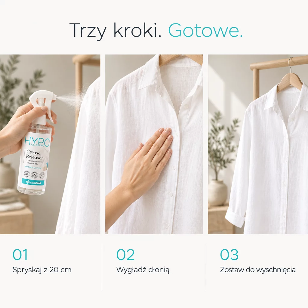 Hipoalergiczne żelazko w sprayu 250ml