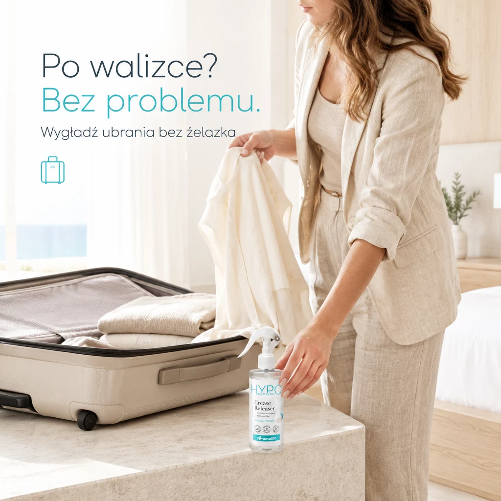 Hipoalergiczne żelazko w sprayu 250ml