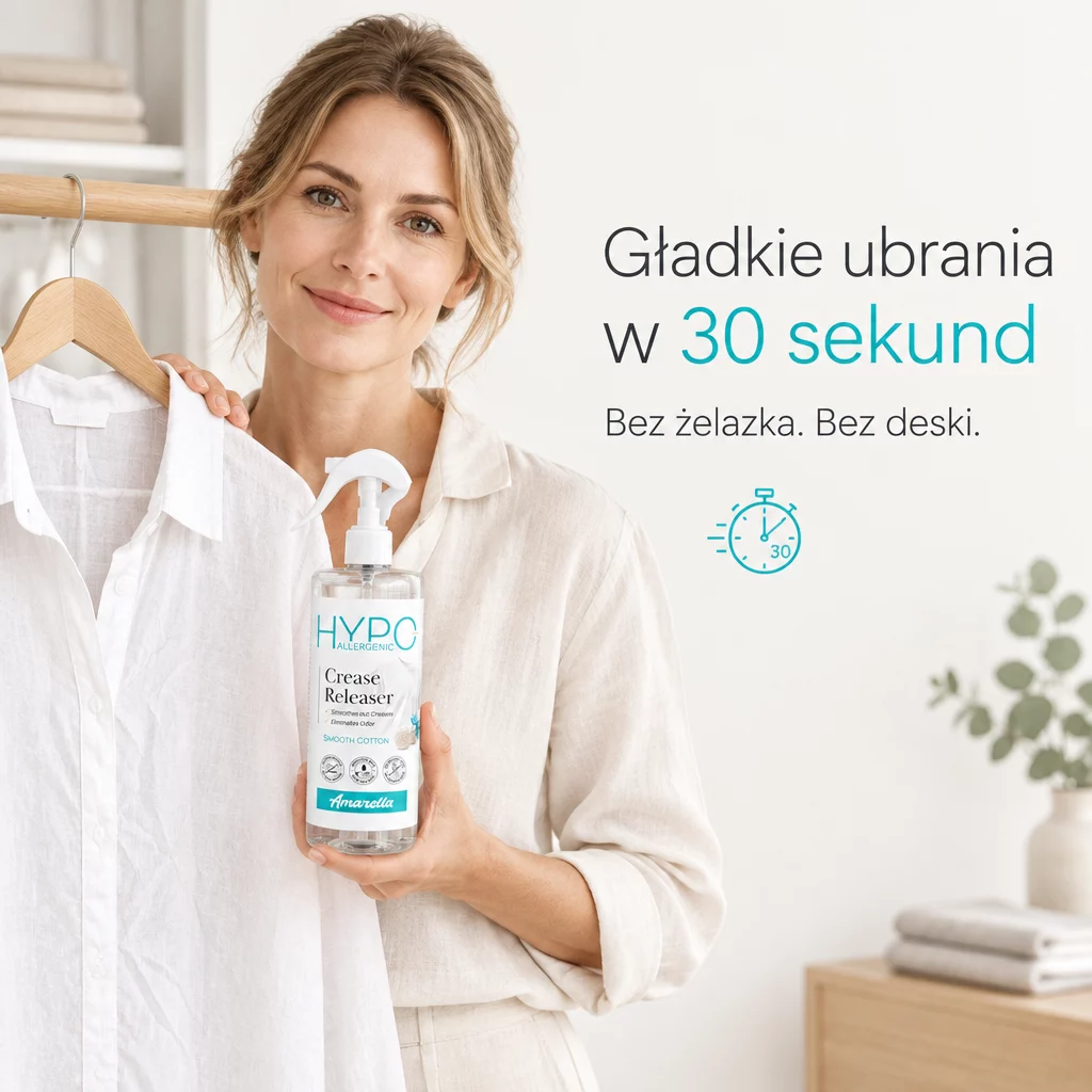 Hipoalergiczne żelazko w sprayu 500ml