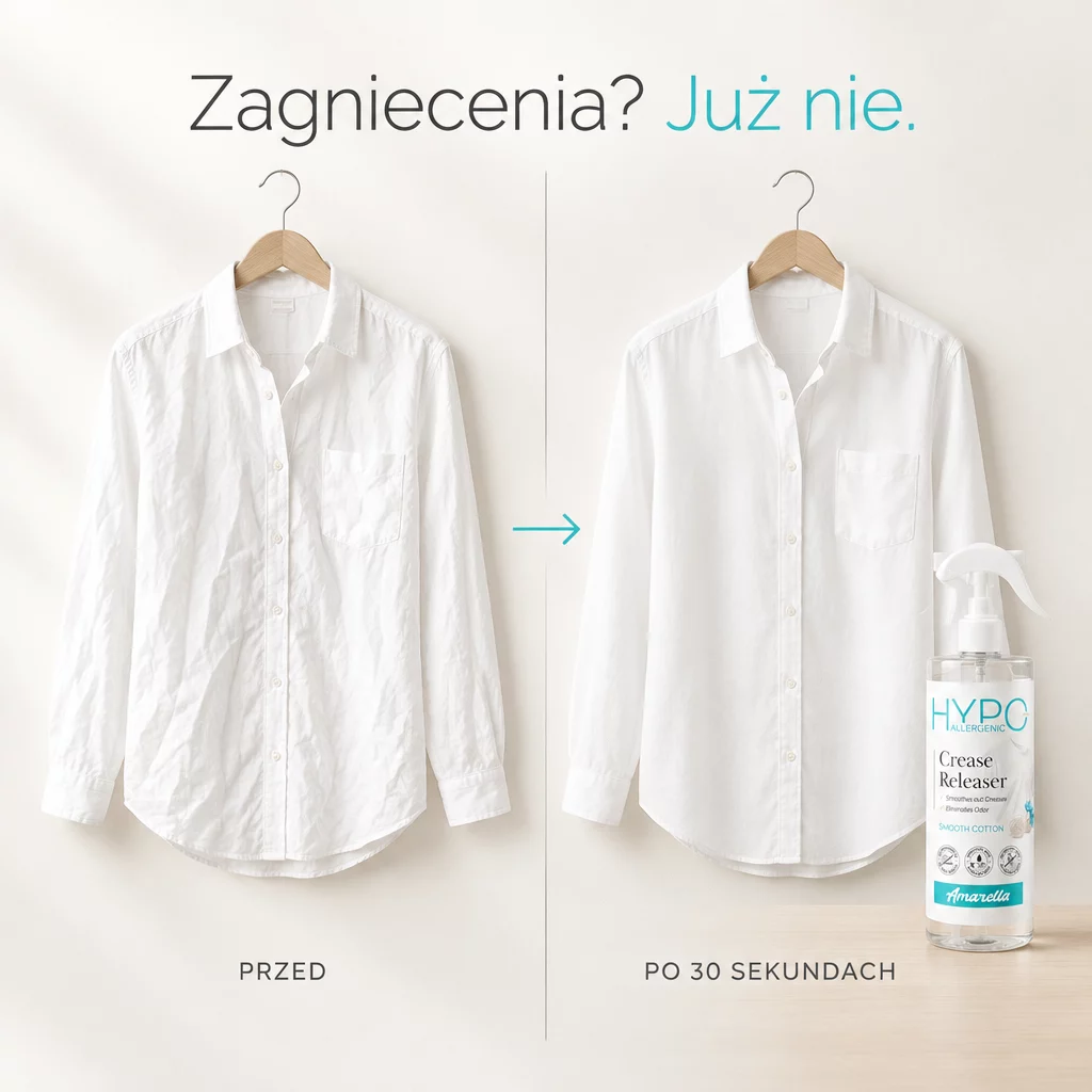 Hipoalergiczne żelazko w sprayu 500ml