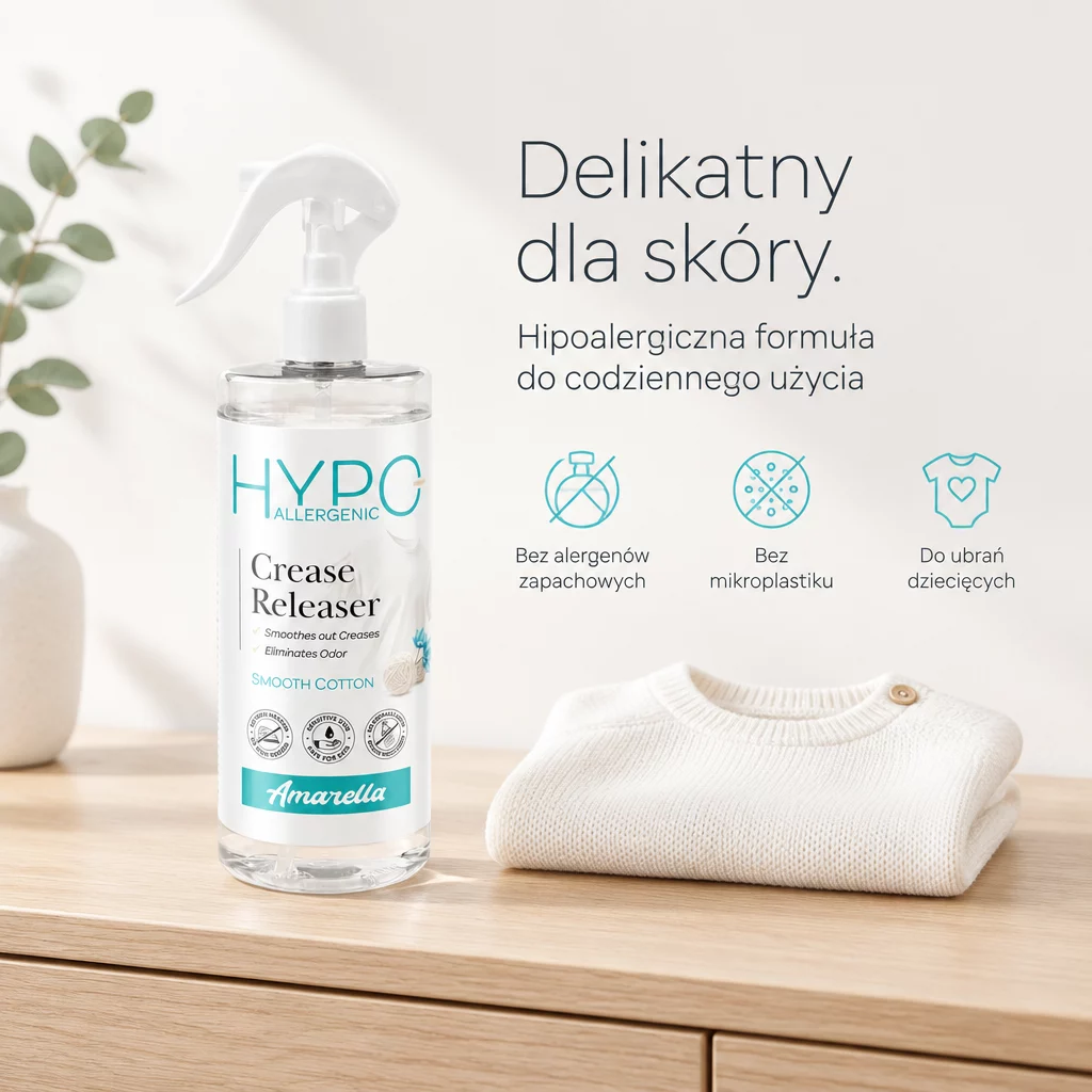 Hipoalergiczne żelazko w sprayu 500ml