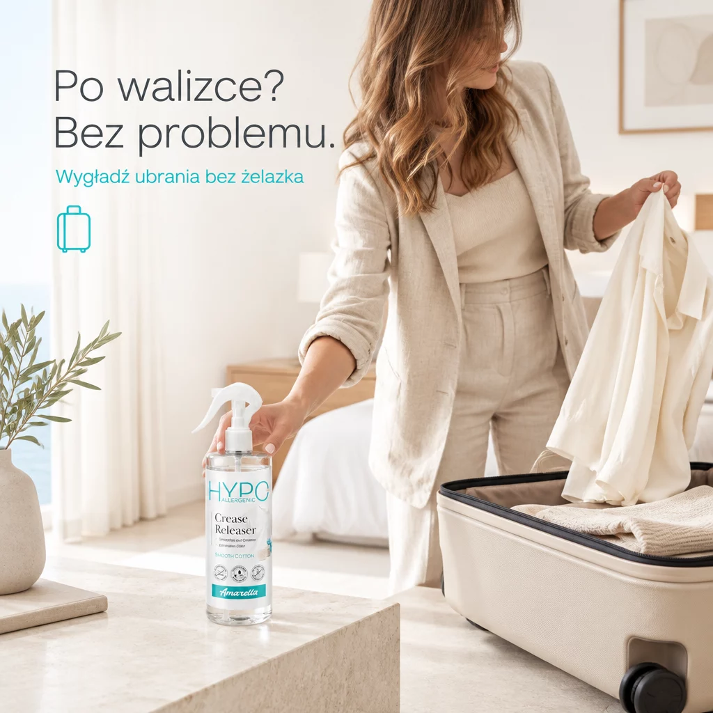 Hipoalergiczne żelazko w sprayu 500ml